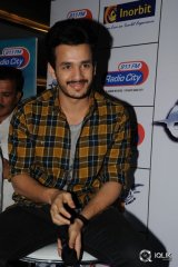 Akhil Movie Promotions at Inorbit Mall